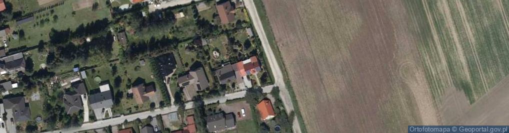 Zdjęcie satelitarne Poprzeczna ul.