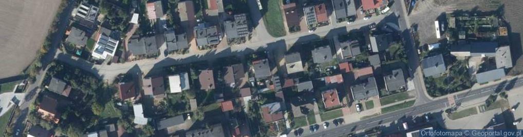 Zdjęcie satelitarne Podgórna ul.