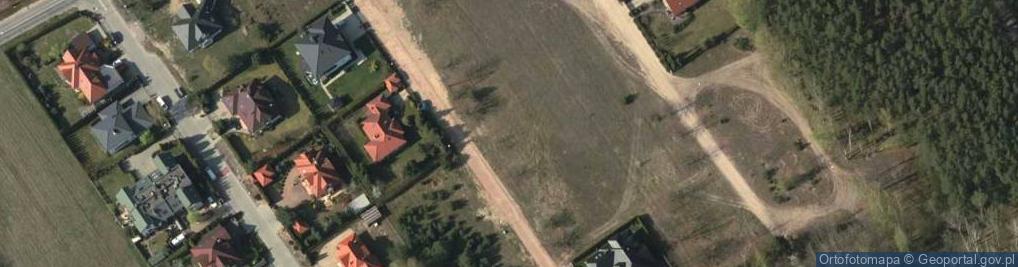 Zdjęcie satelitarne Pod Dębami ul.