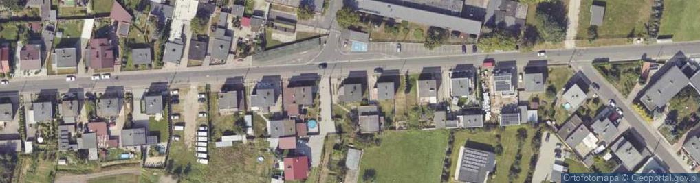 Zdjęcie satelitarne Podgórna ul.
