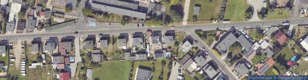 Zdjęcie satelitarne Podgórna ul.
