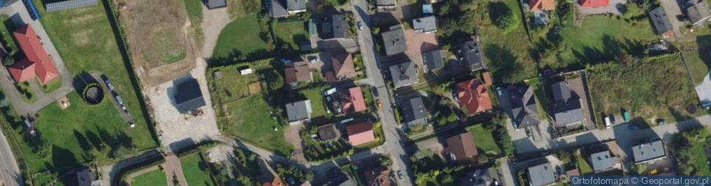 Zdjęcie satelitarne Podgórna ul.