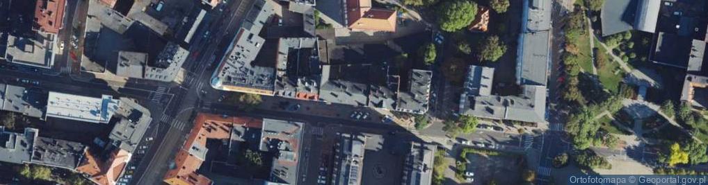 Zdjęcie satelitarne Powstańców ul.