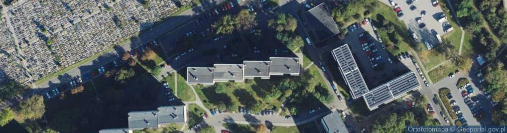 Zdjęcie satelitarne Podhalańska ul.