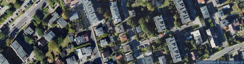 Zdjęcie satelitarne Poprzeczna ul.