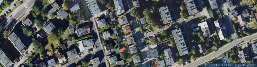 Zdjęcie satelitarne Poprzeczna ul.