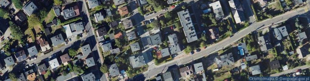 Zdjęcie satelitarne Poprzeczna ul.