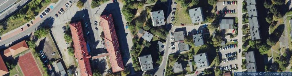 Zdjęcie satelitarne Północna ul.