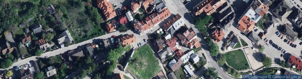 Zdjęcie satelitarne Podgórna ul.