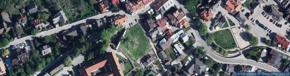 Zdjęcie satelitarne Podgórna ul.