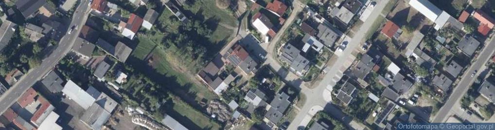 Zdjęcie satelitarne Poprzeczna ul.