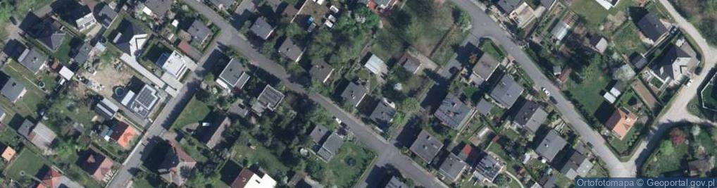 Zdjęcie satelitarne Poprzeczna ul.