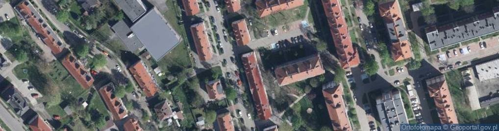 Zdjęcie satelitarne Powstańców ul.