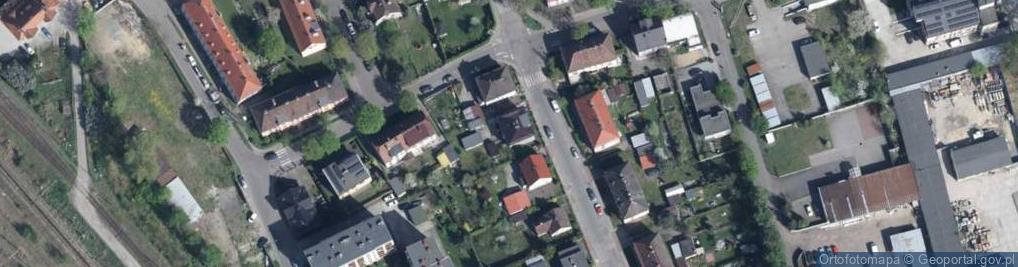 Zdjęcie satelitarne Powstańców ul.