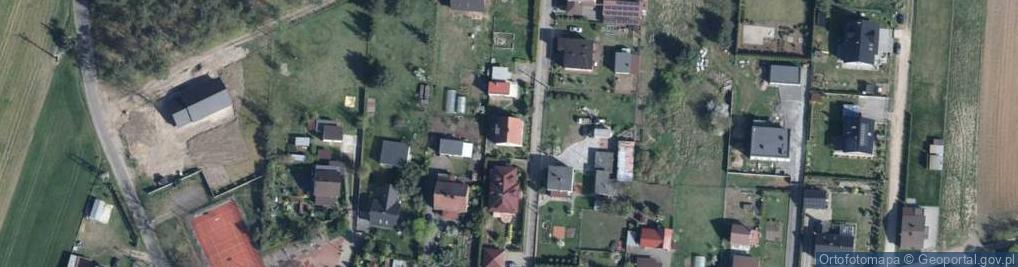 Zdjęcie satelitarne Połanieckich ul.