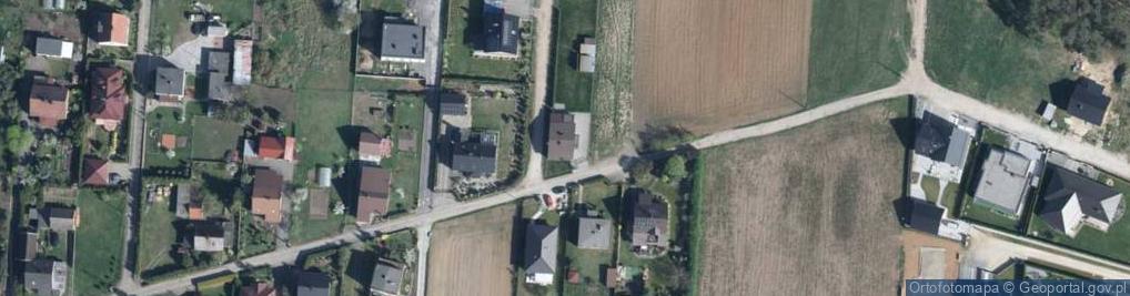 Zdjęcie satelitarne Połanieckich ul.
