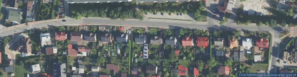 Zdjęcie satelitarne Powstańców Wielkopolskich ul.