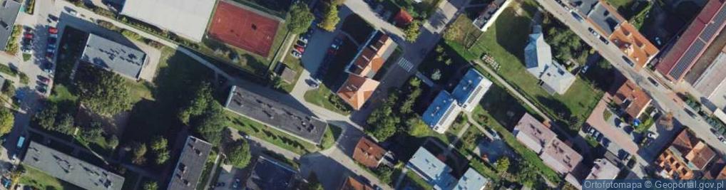 Zdjęcie satelitarne Powstańców Warszawy ul.
