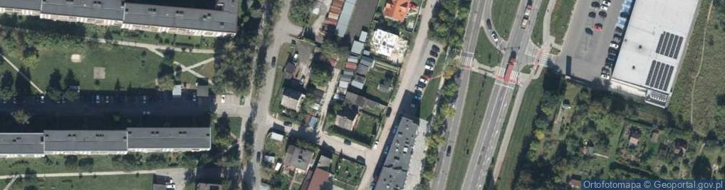 Zdjęcie satelitarne Podgórska ul.