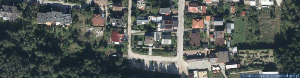 Zdjęcie satelitarne Pod Telegrafem ul.