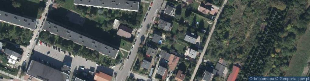 Zdjęcie satelitarne Poleska ul.