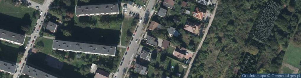 Zdjęcie satelitarne Poleska ul.