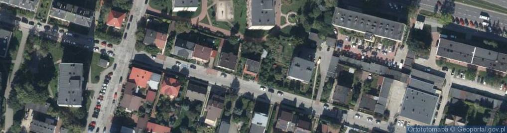 Zdjęcie satelitarne Pomorska ul.