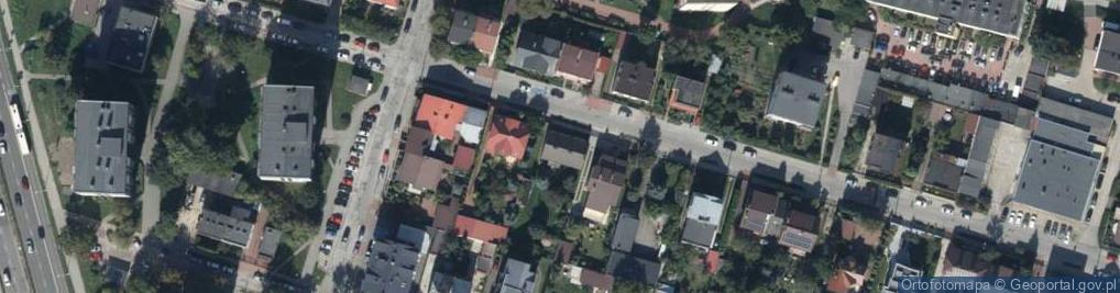 Zdjęcie satelitarne Pomorska ul.