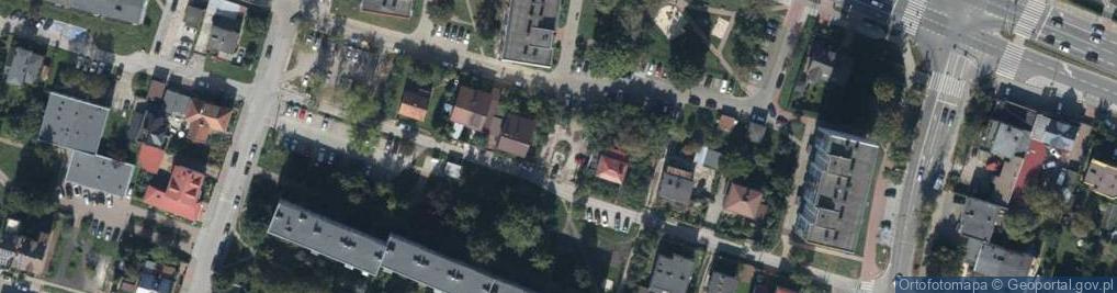 Zdjęcie satelitarne Pomorska ul.