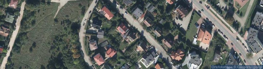 Zdjęcie satelitarne Podhalańska ul.