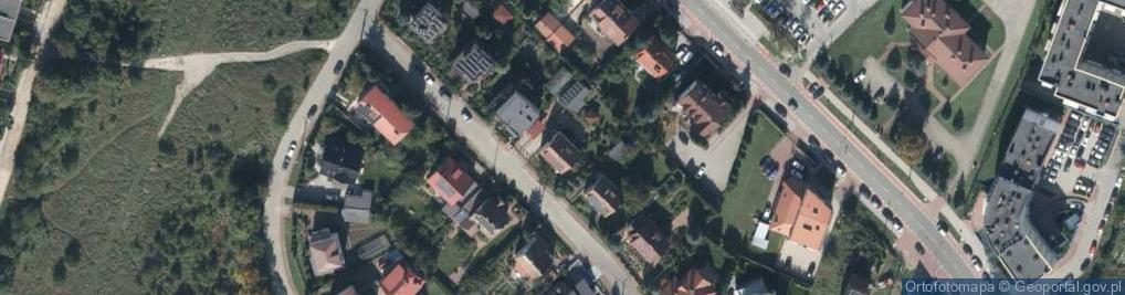 Zdjęcie satelitarne Podhalańska ul.