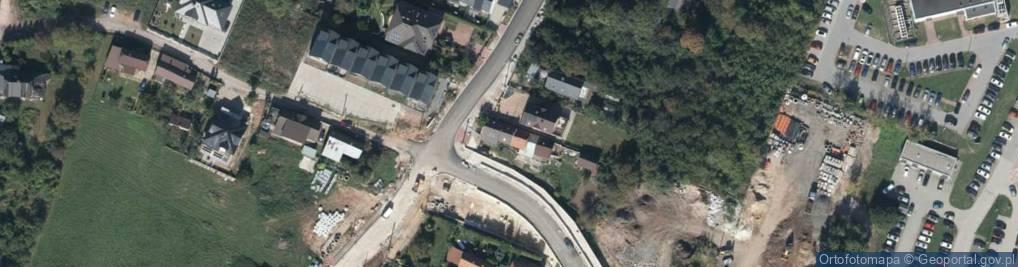 Zdjęcie satelitarne Podklasztorna ul.