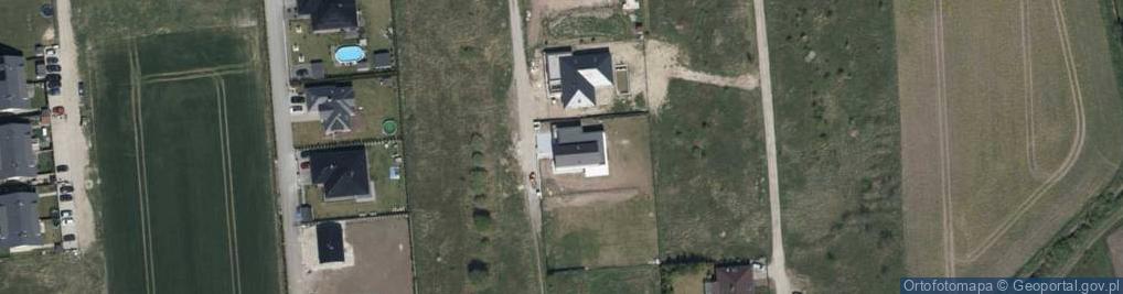 Zdjęcie satelitarne Pod Platanami ul.