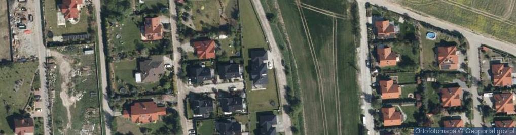 Zdjęcie satelitarne Pod Platanami ul.