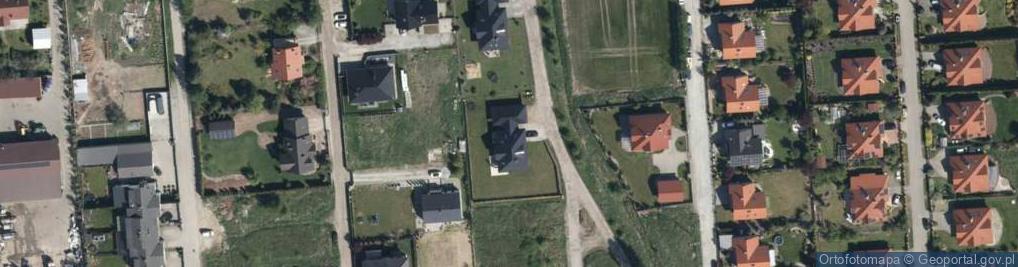 Zdjęcie satelitarne Pod Platanami ul.