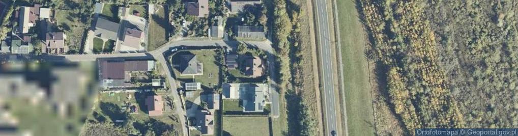 Zdjęcie satelitarne Poziomkowa ul.