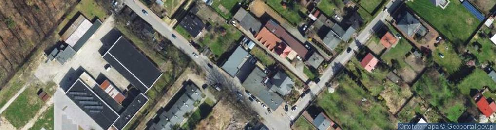 Zdjęcie satelitarne Poprzeczna ul.