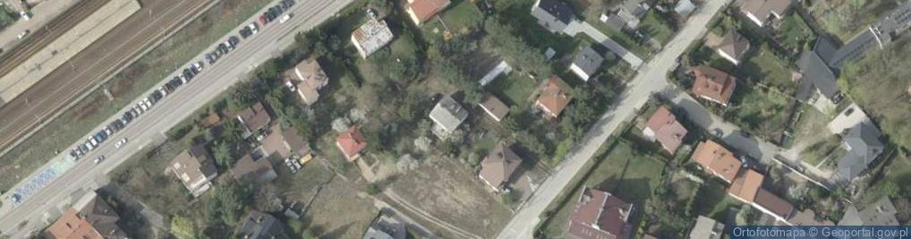 Zdjęcie satelitarne Poprzeczna ul.
