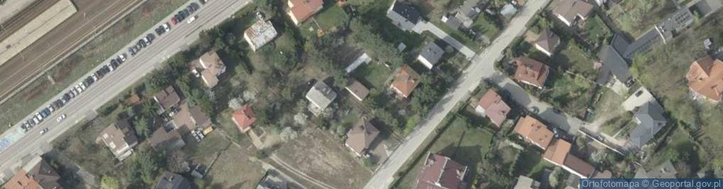 Zdjęcie satelitarne Poprzeczna ul.