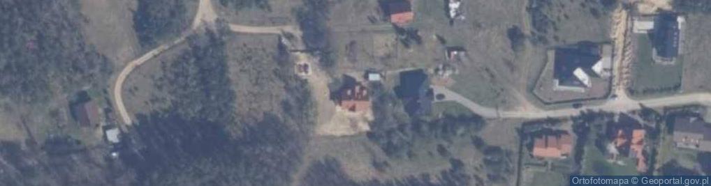 Zdjęcie satelitarne Pod Dębem ul.