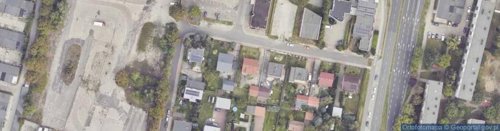 Zdjęcie satelitarne Północna ul.