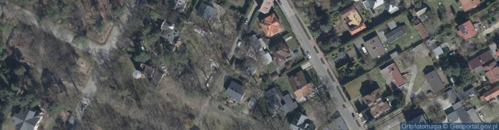 Zdjęcie satelitarne Poprzeczna ul.