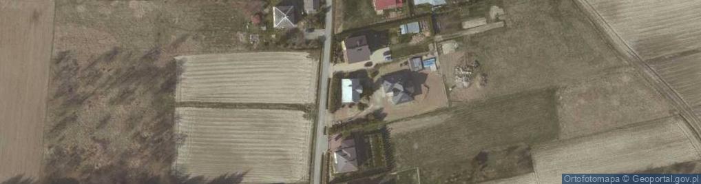 Zdjęcie satelitarne Poprzeczna ul.