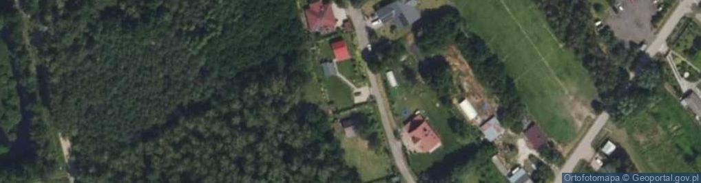 Zdjęcie satelitarne Pod Lasem ul.