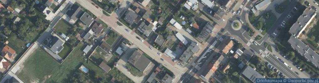 Zdjęcie satelitarne Podgórna ul.
