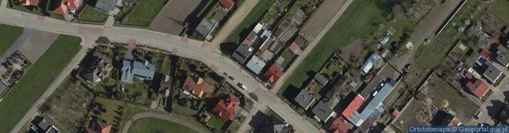 Zdjęcie satelitarne Podgórna ul.