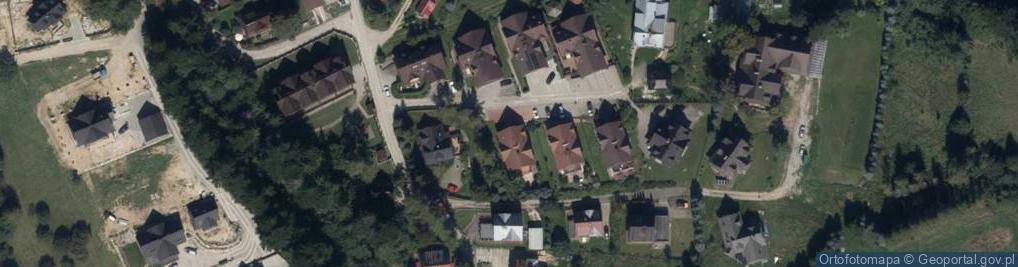 Zdjęcie satelitarne Pod Blachówką ul.