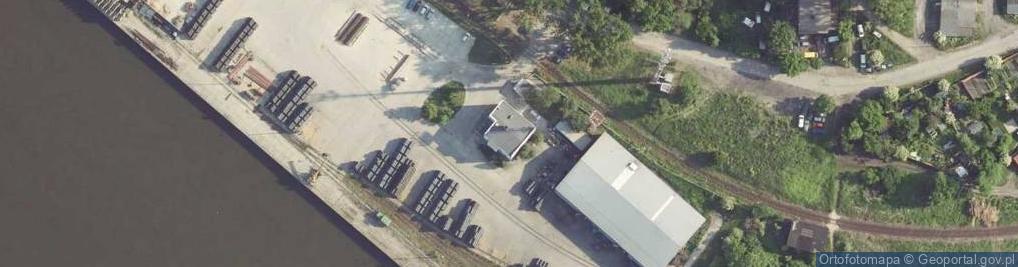 Zdjęcie satelitarne Portowa ul.
