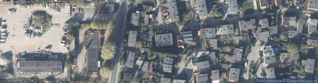 Zdjęcie satelitarne Pomorska ul.