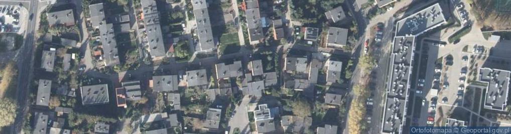 Zdjęcie satelitarne Pomorska ul.